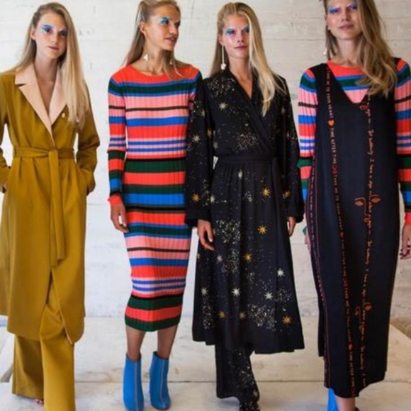 Stine Goya Striped Jeanne Knitt Dress - Picture 2 of 11